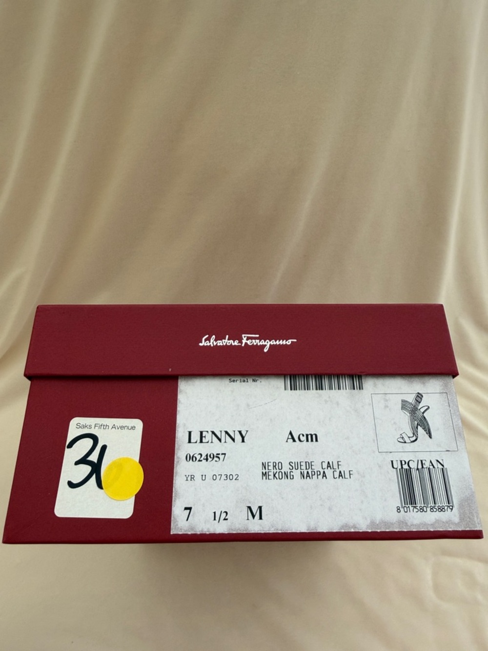 Salvatore Ferragamo Lenny Ankle Strap High Heel Sandals - Picture 13 of 14